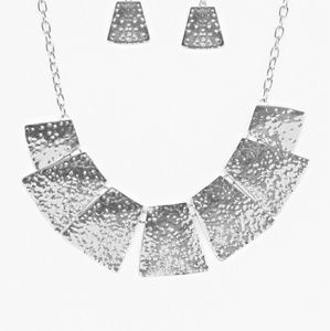 Necklace with earrings